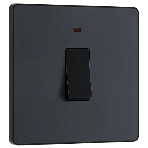 BG Electrical Evolve Matt Grey - 20A, double pole, with indicator
