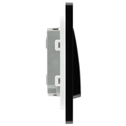 BG Electrical Evolve Matt Grey - Double, 2 way switch, wide rocker