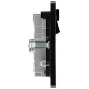 BG Electrical Evolve Matt Grey - Double, switched, single pole, WiFi Extender + USB A