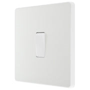 BG Electrical Evolve Pearlescent White - Single, 2 way switch
