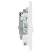 BG Electrical Evolve Pearlescent White - Switched and fused with indicator