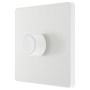 BG Electrical Evolve Pearlescent White - Single, 2 way push 200W