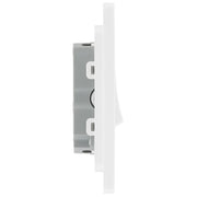 BG Electrical Evolve Pearlescent White - Triple, 2 way switch