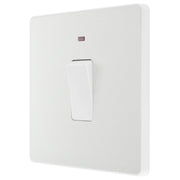 BG Electrical Evolve Pearlescent White - 20A, double pole, with indicator