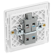BG Electrical Evolve Pearlescent White - 20A, double pole, with indicator
