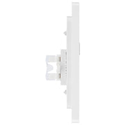 BG Electrical Evolve Pearlescent White - Single, RJ45 telephone socket