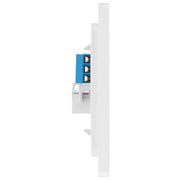 BG Electrical Evolve Pearlescent White - Single, telephone socket, secondary