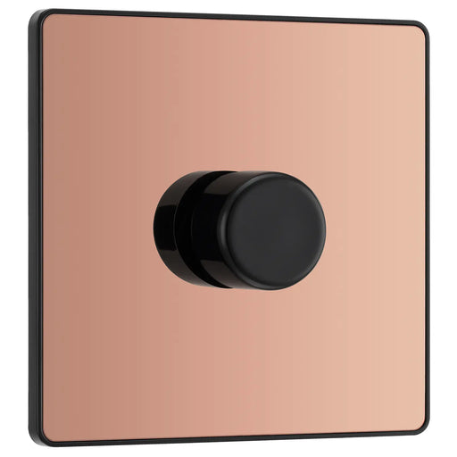 BG Electrical Evolve Polished Copper - Single, 2 way push 200W
