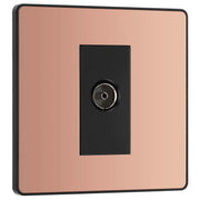 BG Electrical Evolve Polished Copper - Single, co-axial