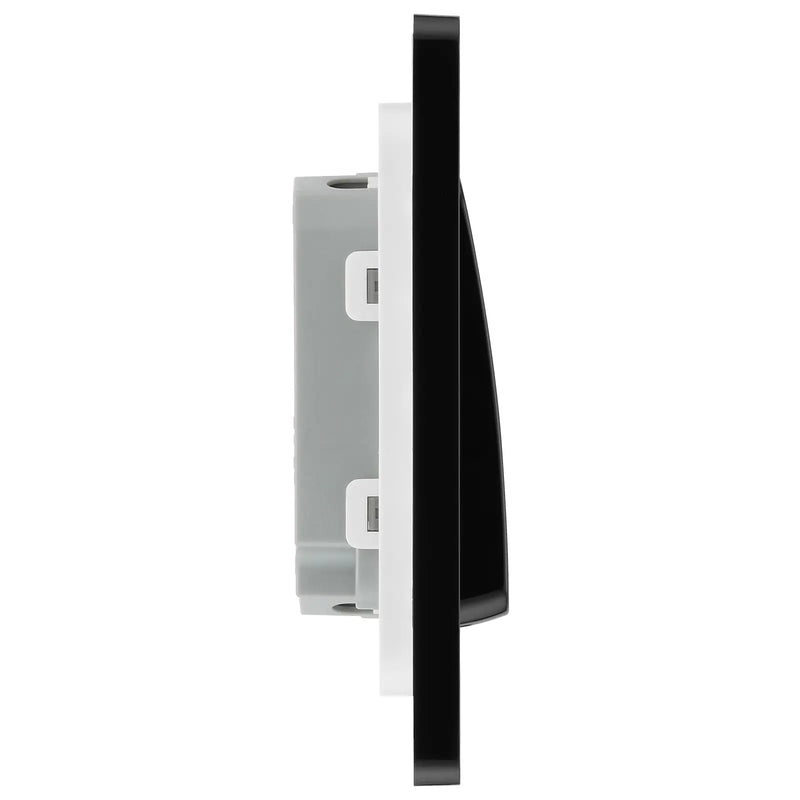 BG Electrical Evolve Polished Copper - Double, 2 way switch, wide rocker