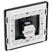 BG Electrical Evolve Polished Copper - Single, RJ45 telephone socket