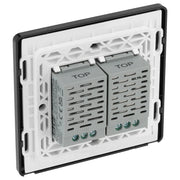 BG Electrical Evolve Polished Copper - Double, 2 way touch, 200W, master