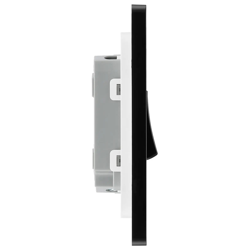 BG Electrical Evolve Satin Brass - Double, 2 way switch