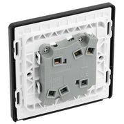 BG Electrical Evolve Satin Brass - Double, 2 way switch, wide rocker