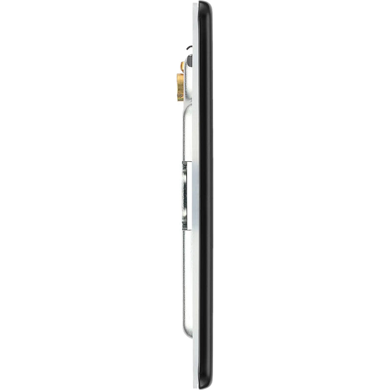 BG Electrical Flatplate Screwless Matt Black - Single, blank plate