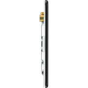 BG Electrical Flatplate Screwless Matt Black - Double, blank plate
