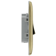 BG Electrical Nexus Metal Antique Brass - Single, 2 way switch