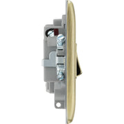 BG Electrical Nexus Metal Antique Brass - Switched and fused