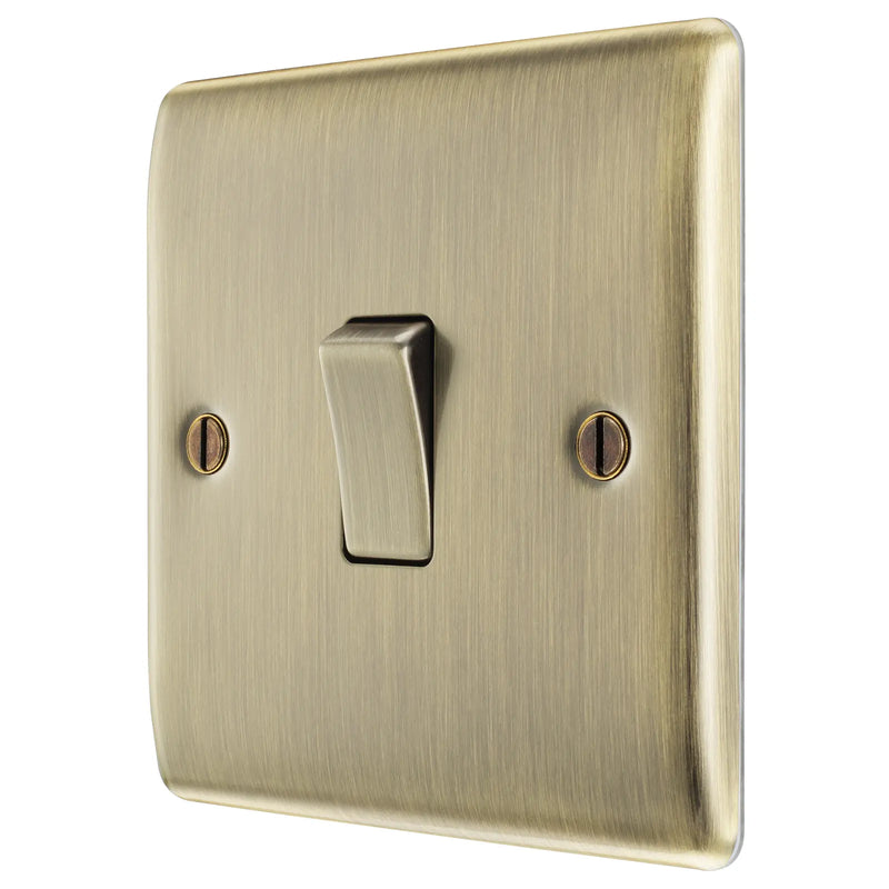 BG Electrical Nexus Metal Antique Brass - Intermediate switch