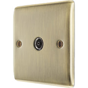 BG Electrical Nexus Metal Antique Brass - Single, co-axial