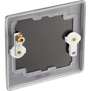 BG Electrical Nexus Metal Antique Brass - Single, blank plate