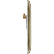 BG Electrical Nexus Metal Antique Brass - Single, blank plate