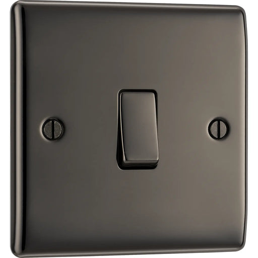BG Electrical Nexus Metal Black Nickel - Single, 2 way switch