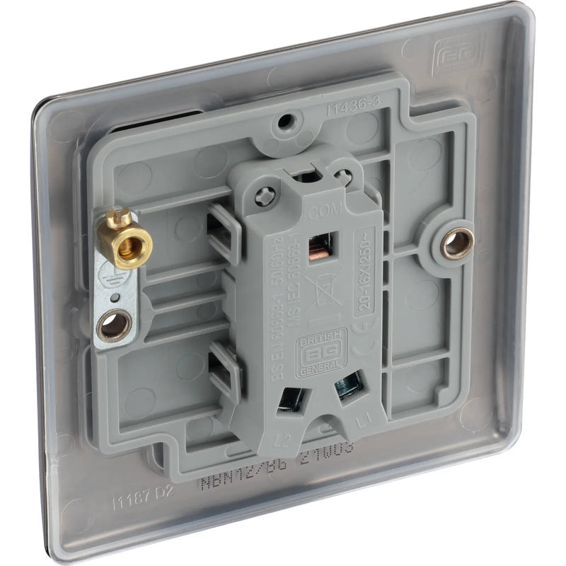 BG Electrical Nexus Metal Black Nickel - Single, 2 way switch