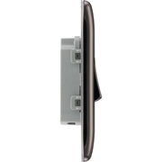 BG Electrical Nexus Metal Black Nickel - Single, 2 way switch