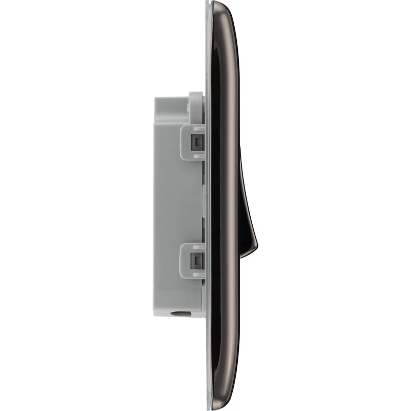 BG Electrical Nexus Metal Black Nickel - Single, 2 way switch