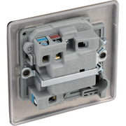 BG Electrical Nexus Metal Black Nickel - Switched and fused