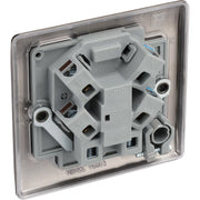 BG Electrical Nexus Metal Black Nickel - Unswitched and fused with flex outlet