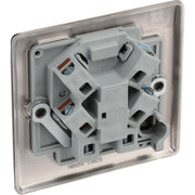 BG Electrical Nexus Metal Black Nickel - Unswitched and fused