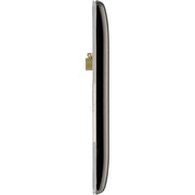 BG Electrical Nexus Metal Black Nickel - Double, blank plate