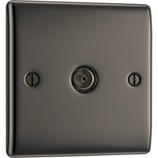 BG Electrical Nexus Metal Black Nickel - Single, co-axial