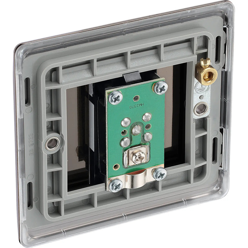 BG Electrical Nexus Metal Black Nickel - Single, satellite