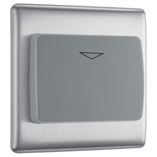 BG Electrical Nexus Metal Brushed Steel - Hotel key card switch