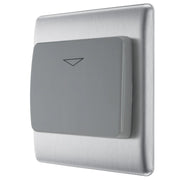 BG Electrical Nexus Metal Brushed Steel - Hotel key card switch