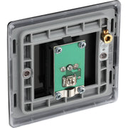 BG Electrical Nexus Metal Matt Black - Single isolated, co-axial