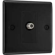 BG Electrical Nexus Metal Matt Black - Single satellite