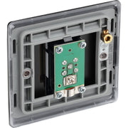 BG Electrical Nexus Metal Matt Black - Single satellite