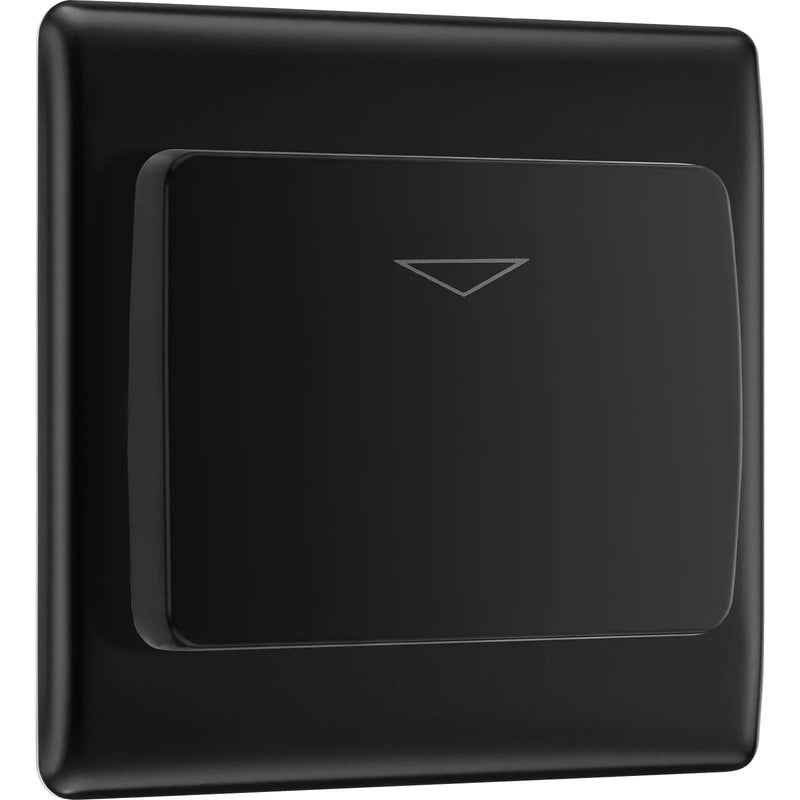 BG Electrical Nexus Metal Matt Black - Hotel key card switch