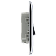 BG Electrical Nexus Metal Polished Chrome - Double, 2 way switch