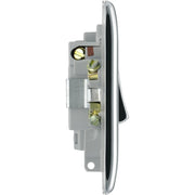 BG Electrical Nexus Metal Polished Chrome - Switched and fused with indicator