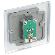 BG Electrical Nexus Metal Polished Chrome - Single, co-axial
