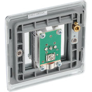 BG Electrical Nexus Metal Polished Chrome - Single, isolated, co-axial