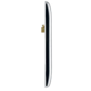 BG Electrical Nexus Metal Polished Chrome - Double, blank plate