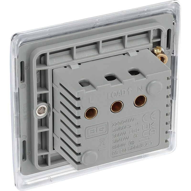 BG Electrical Nexus Metal Polished Chrome - Hotel key card switch
