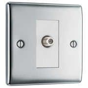 BG Electrical Nexus Metal Polished Chrome - Single, satellite