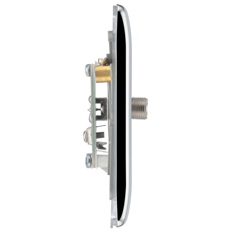 BG Electrical Nexus Metal Polished Chrome - Single, satellite